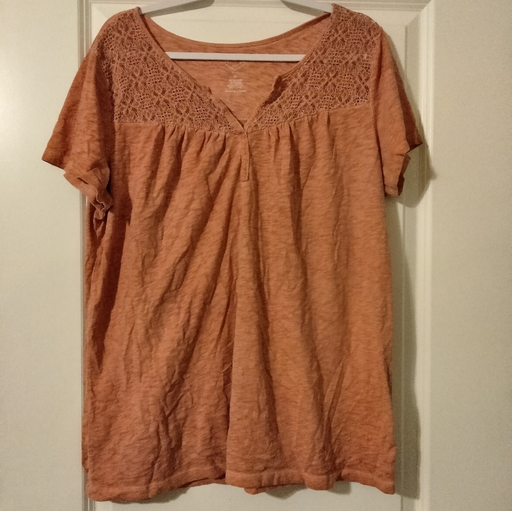 1X knit shirt